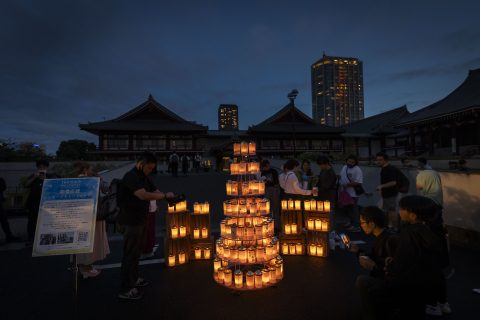 今年もメッセージキャンドルツリーを灯しませんか？